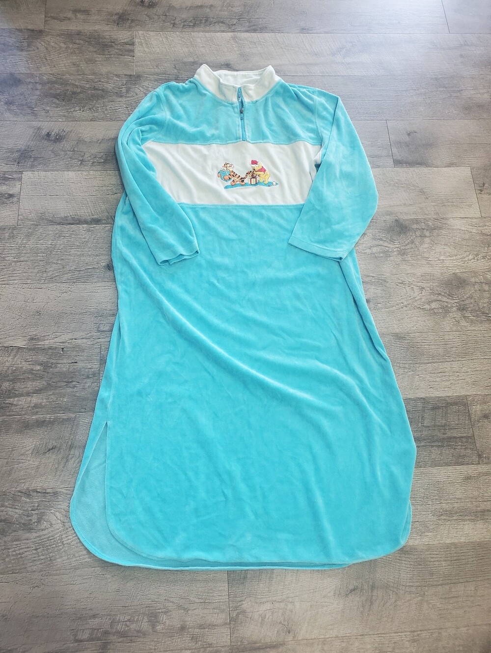 Disney Teal Winnie The Pooh Robe